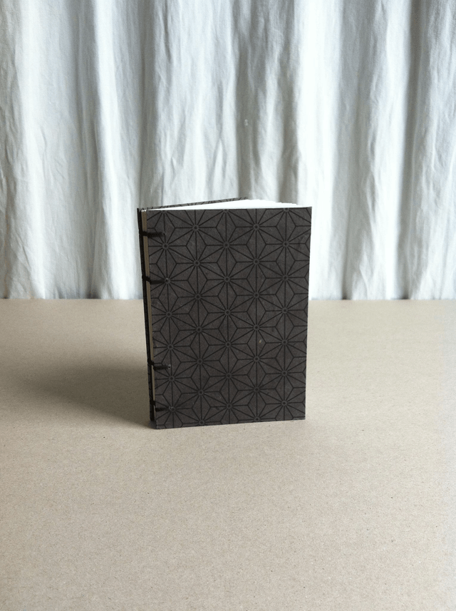 Carnet de note - Noir à motifs géométriques