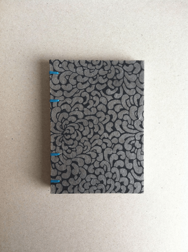 Agenda à remplir - Noir à motifs