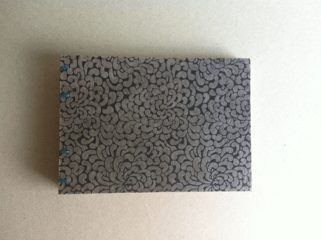 Carnet de croquis - Noir à motifs