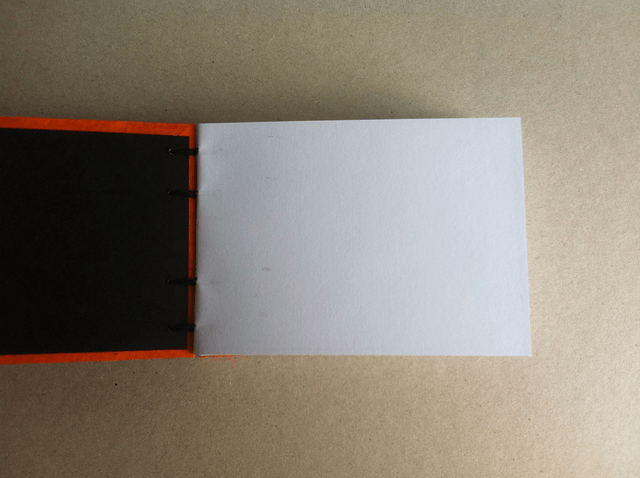 Carnet de croquis - Orange