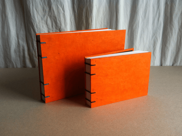 Carnet de croquis - Orange