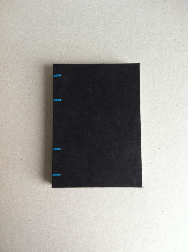 Agenda à remplir - Noir uni