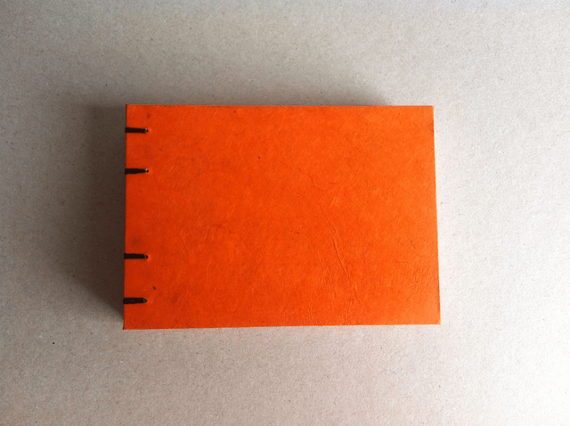 Carnet de croquis - Orange
