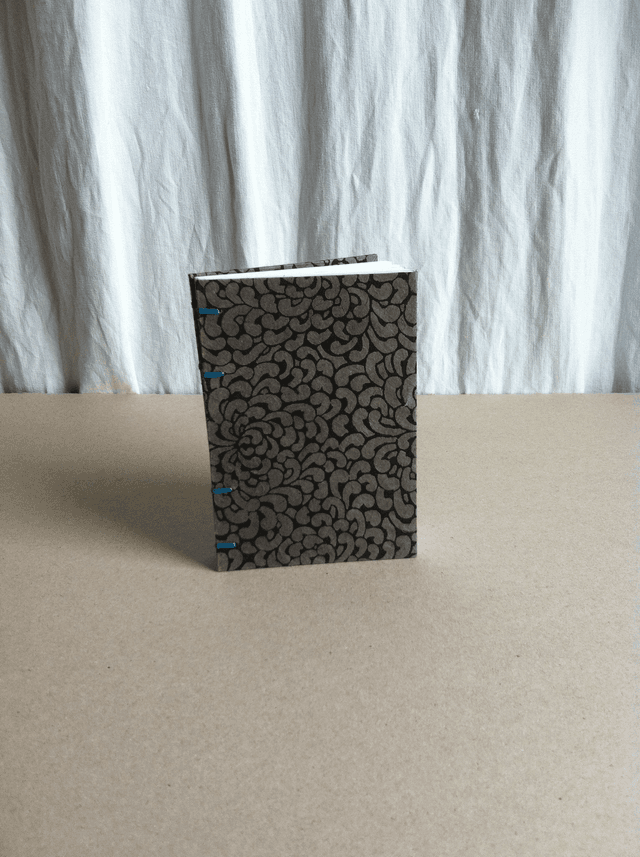Agenda à remplir - Noir à motifs