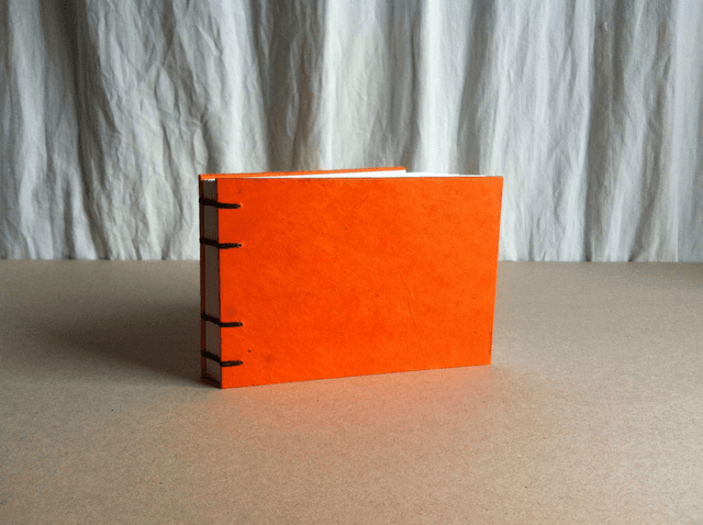 Carnet de croquis - Orange